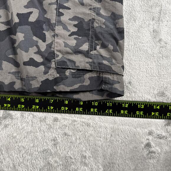 Columbia Camo Camoflauge Cargo Shorts Fishing Outdoors Hiking Casual Size 34. - Picture 3 of 8